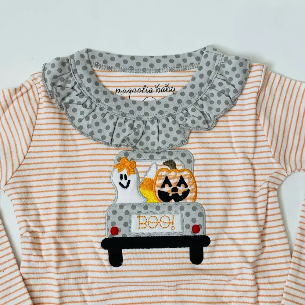 NWT Magnolia Baby Size 4T Trunk & Treat PJs